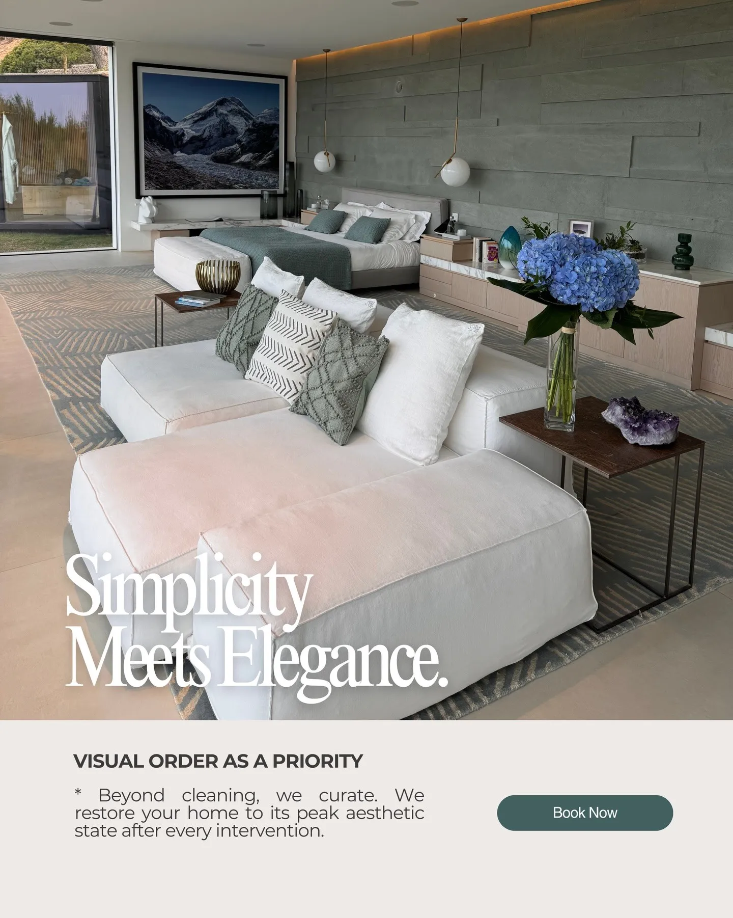 Simplicity meets elegance